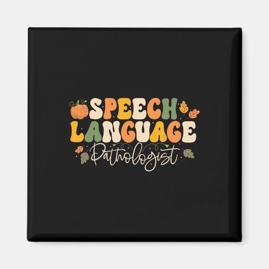 Aimant Pathologiste du langage vocal Thanksg (Devant)