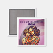 Aimant Patience et tiktok (Recto/Verso)