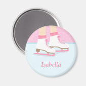 Aimant Patinage de glace patinoire filles patinoire perso (Recto/Verso)
