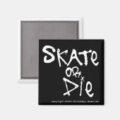 Aimant Patinage ou mouche (Recto/Verso)
