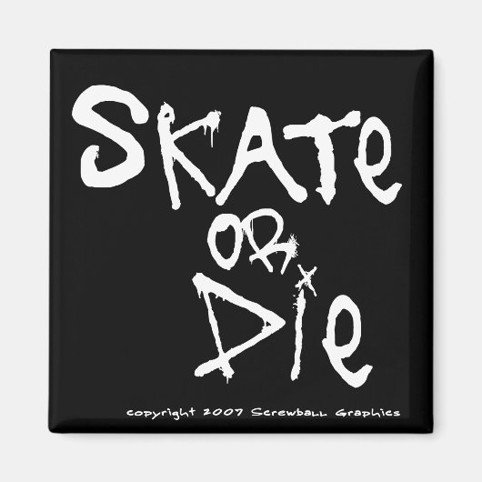 Aimant Patinage ou mouche (Devant)