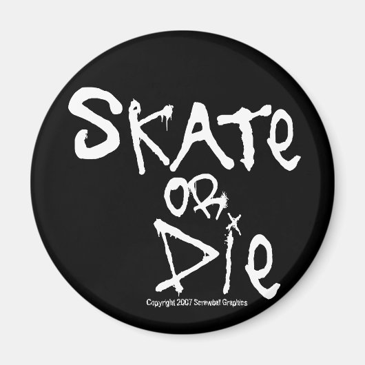 Aimant Patinage ou mouche (Devant)