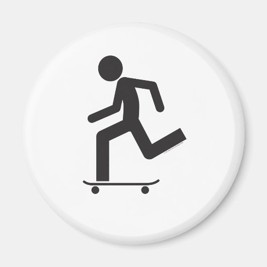 Aimant Patinage-T (Devant)