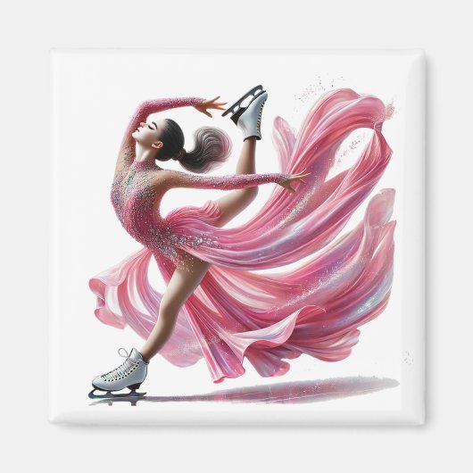 Aimant Patineur Artistique (Devant)