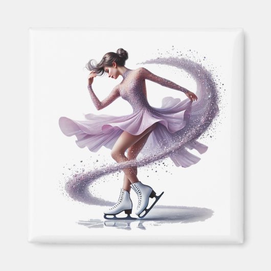 Aimant Patineur Artistique   (Devant)