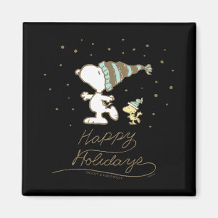 Aimant Patins d'hiver Peanuts
