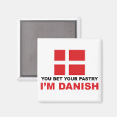Aimant Pâtisserie danoise (Recto/Verso)
