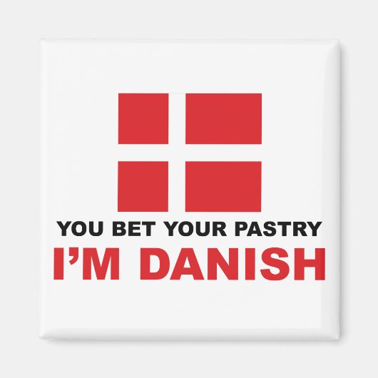 Aimant Pâtisserie danoise (Devant)