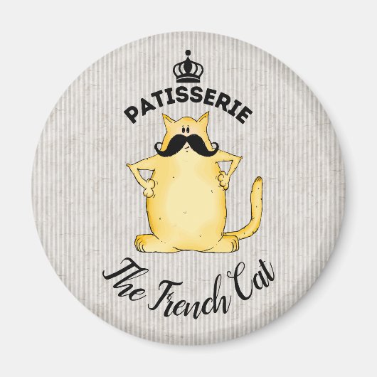 Aimant pâtisserie Le Chat Français (Devant)