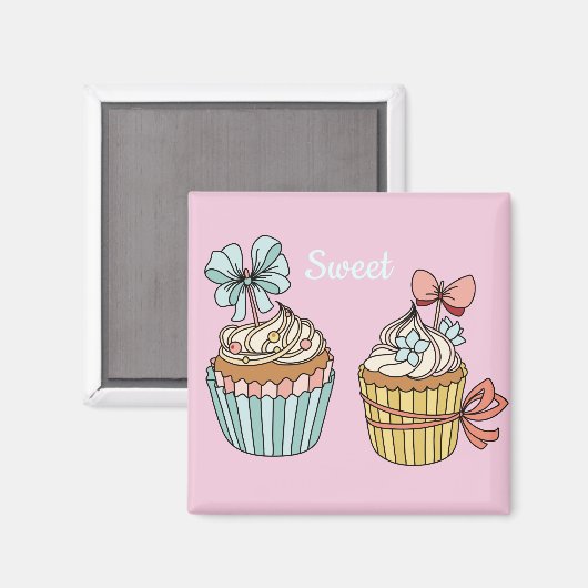 Aimant Pâtisseries (Recto/Verso)