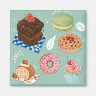 Aimant Pâtisseries