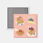 Aimant Pâtisseries (Recto/Verso)
