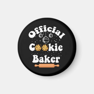 Aimant Pâtissier officiel pour les amoureux de cookies de