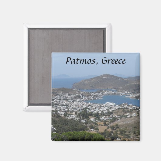 Aimant Patmos, Grèce (Recto/Verso)