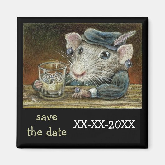 Aimant Patricia le rat (Devant)