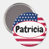 Aimant Patricia Patriotic (Recto/Verso)