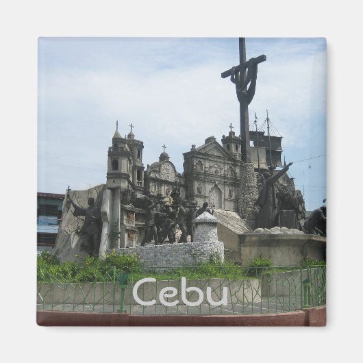 Aimant Patrimoine de Cebu (Devant)
