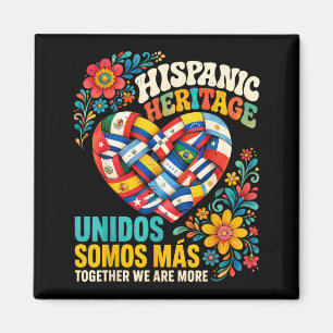Aimant Patrimoine hispanique Juntos Celebramos Nuestra