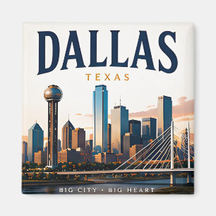 Aimant Patrimoine urbain de Dallas Texas