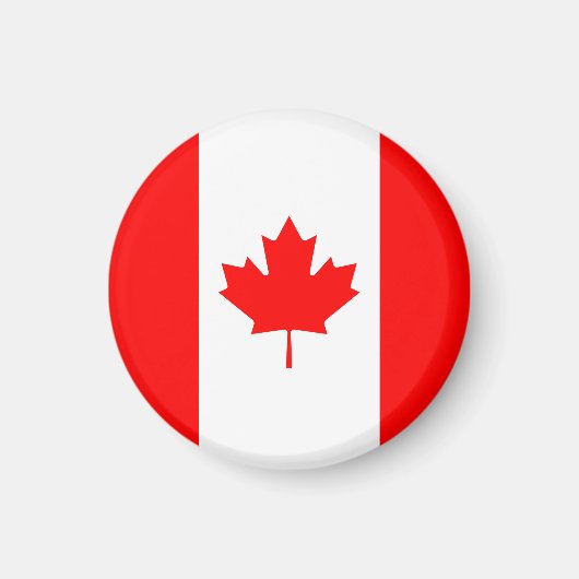 Aimant Patriotic National Flag of Canada (Devant)