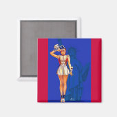 Aimant Patriotique (Recto/Verso)