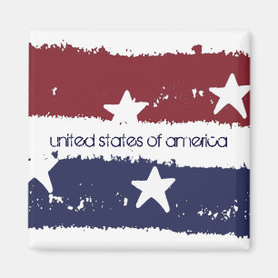 Aimant patriotique des Etats-Unis de bannière