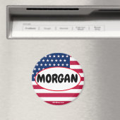 Aimant patriotique MORGAN (In Situ (Lave-vaisselle))