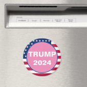 Aimant patriotique TRUMP 2024 (In Situ (Lave-vaisselle))