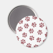 Aimant Patrouilles de Doodle, Paws de Chien, Paws De Bour (Recto/Verso)