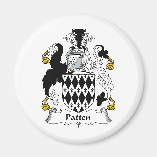Aimant Patten Family Crest (Devant)