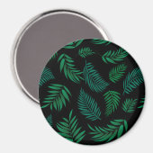 Aimant Pattern Tropical Leaves (Recto/Verso)