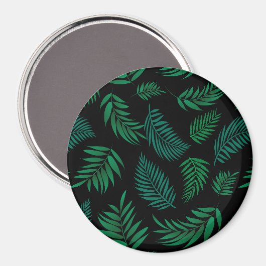 Aimant Pattern Tropical Leaves (Recto/Verso)