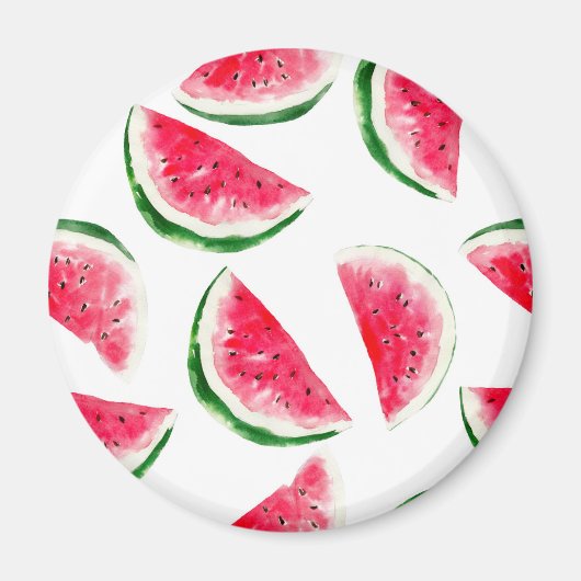 Aimant Patters de Cute Pineapple et Watermelon (Devant)