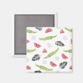 Aimant Patters de Tropical (Recto/Verso)