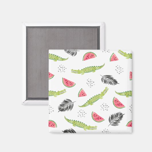 Aimant Patters de Tropical (Recto/Verso)