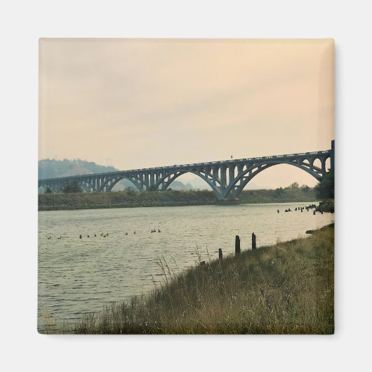 Aimant Patterson Bridge, Gold Beach, Oregon (Devant)