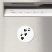 Aimant pattes de chien mignonne noire (In Situ (Lave-vaisselle))