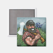 Aimant Paul Bunyan (Recto/Verso)