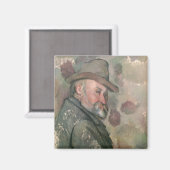 Aimant Paul Cezanne | Autoportrait, 1890-94 (Recto/Verso)