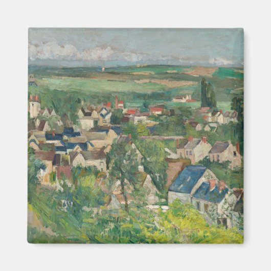 Aimant Paul Cezanne - Auvers, Vue panoramique (Devant)