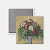Aimant Paul Cezanne | Bouquet de fleurs dans un vase, c.1 (Recto/Verso)