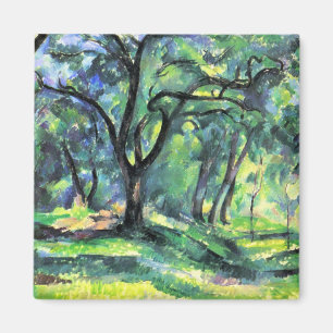 Aimant Paul Cezanne - dans les bois