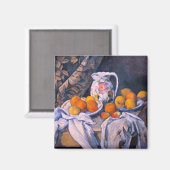 Aimant Paul Cezanne - La vie morte avec un rideau (Recto/Verso)