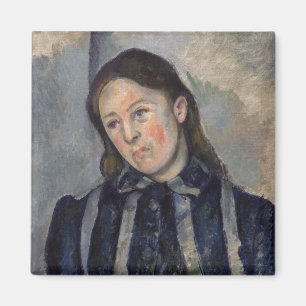 Aimant Paul Cezanne - Madame Cezanne aux cheveux dénoués