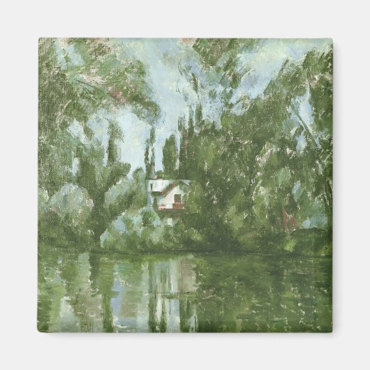 Aimant Paul Cezanne | Maison sur les bords de la Marne, 1 (Devant)