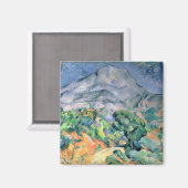 Aimant Paul Cezanne | Mont Sainte-Victoire, 1900 (Recto/Verso)