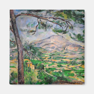 Aimant Paul Cezanne - Mont Sainte-Victoire et Grand Pin