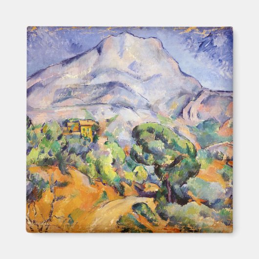 Aimant Paul Cezanne - Mont Sainte-Victoire, Route de la T (Devant)