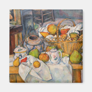 Aimant Paul Cezanne - Nature morte au panier