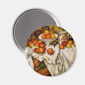 Aimant Paul Cezanne Pommes Oranges Impressionnisme (Recto/Verso)